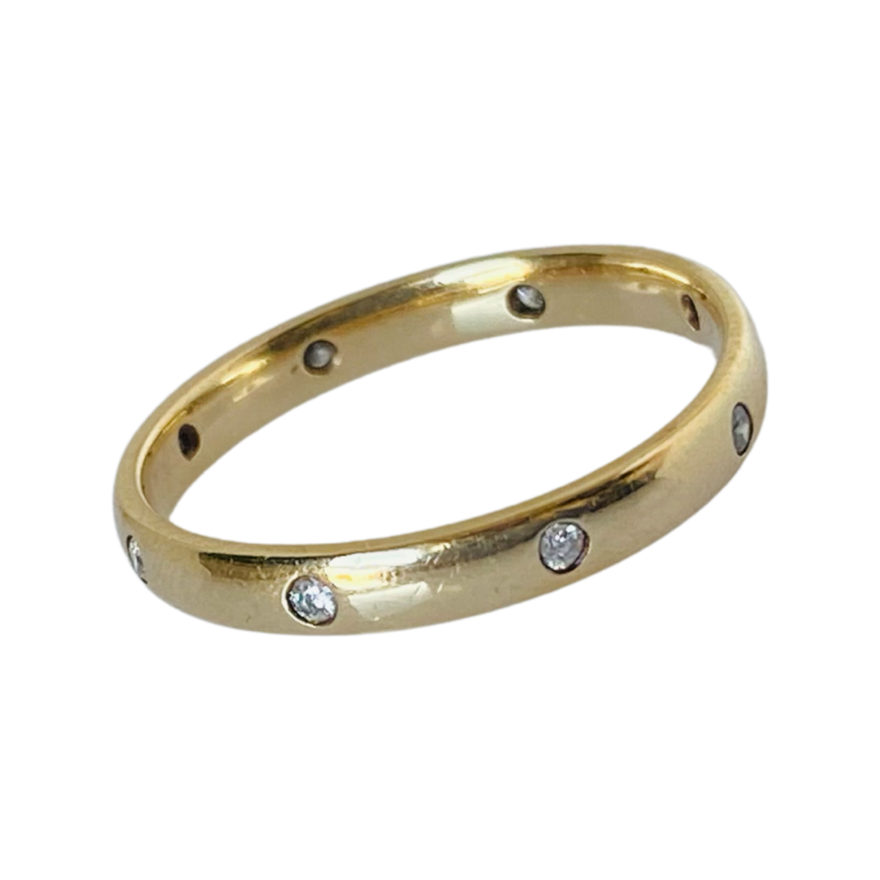 9ct Gold & Diamonds Etoile Ring