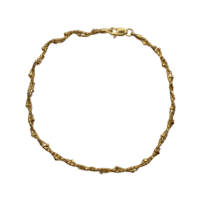 18ct Gold Twist Chain Bracelet