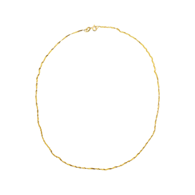 14ct Gold Twist Necklace