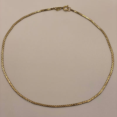 9ct Gold Slinky Chain Necklace