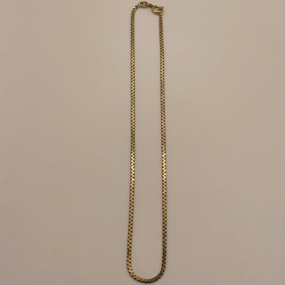 9ct Gold Slinky Chain Necklace