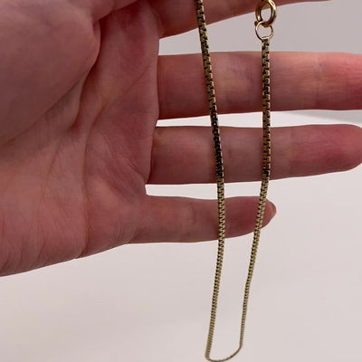 9ct Gold Slinky Chain Necklace